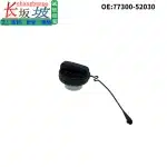Fuel Filler Cap Gas Cap Assembly Replacement for Toyota Camry Corolla Vios OE 77300-52030