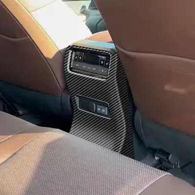 Rear Anti-Kick Interior Protector Cover Matte Wood Grain for 2024 Toyota Prado LC250 Right-Hand Drive RHD, ABS Trim Rear Anti-Kick Interior Protector Cover Matte Wood Grain for 2024 Toyota Prado LC250 Right-Hand Drive RHD, ABS Trim