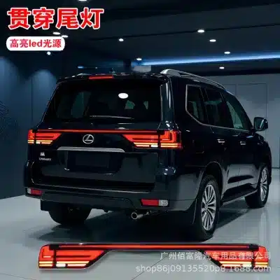 LED Tail Light Assembly Smoked Black Through-Type Rear Lamp Kit for Toyota Land Cruiser LC300 1984-2024 LC71 LC76 LC78 LC79 LED Tail Light Assembly Smoked Black Through-Type Rear Lamp Kit for Toyota Land Cruiser LC300 1984-2024 LC71 LC76 LC78 LC79