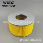 Engine Air Filter with Metal Cover for Toyota Land Cruiser UZJ100, OE# 17801-17020 / 17801-17010