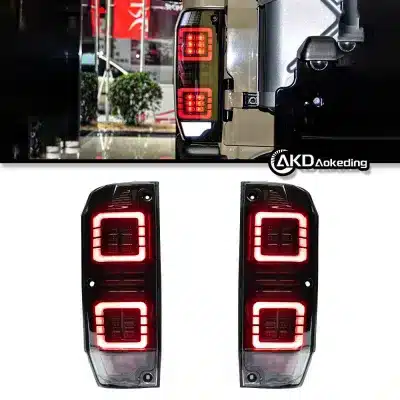 LED Tail Light Assembly for Toyota Land Cruiser LC71 LC75 LC78 LC79 2006-2023, Rear Driving Brake Lamp Replacement LED Tail Light Assembly for Toyota Land Cruiser LC71 LC75 LC78 LC79 2006-2023, Rear Driving Brake Lamp Replacement