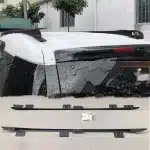 Heavy Duty Steel Roof Rack Side Rails Replacement for Toyota FJ Cruiser, Vertical Luggage Rod Track Set