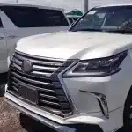 TRD Style Full Body Kit with 3-Eye LED Headlights for 2009-2021 Lexus LX570, includes Front & Rear Lip and TRD21 Grille