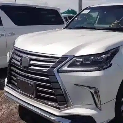TRD Style Full Body Kit with 3-Eye LED Headlights for 2009-2021 Lexus LX570, includes Front & Rear Lip and TRD21 Grille TRD Style Full Body Kit with 3-Eye LED Headlights for 2009-2021 Lexus LX570, includes Front & Rear Lip and TRD21 Grille