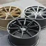18/19 Inch Aluminum Alloy Aftermarket Wheels, 5-Spoke Design, Multi-PCD 5×112 5×114.3, 35mm Offset for Audi VW Honda Toyota