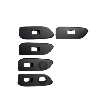 Power Window Master Switch Panel Trim Bezel Set for Toyota Prado LC150 2010-2020, 74232-60790 74231-60830 Power Window Master Switch Panel Trim Bezel Set for Toyota Prado LC150 2010-2020, 74232-60790 74231-60830