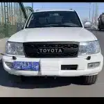 Front Honeycomb Grille with Integrated LED Lights for 1998-2007 Toyota Land Cruiser LC100 FJ100 4700
