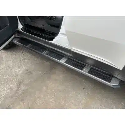 Stainless Steel Side Step Pedal Cover Trim for 2024-2025 Toyota Land Cruiser Prado LC250, Non-Slip Door Sill Protector Stainless Steel Side Step Pedal Cover Trim for 2024-2025 Toyota Land Cruiser Prado LC250, Non-Slip Door Sill Protector