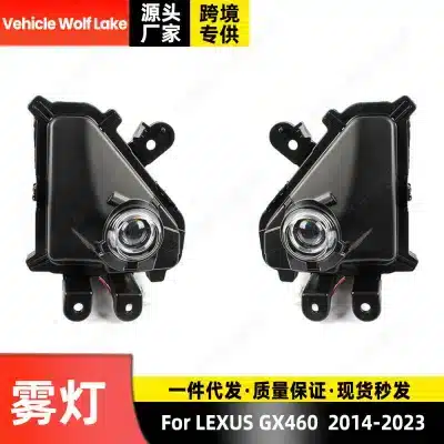 LED Front Bumper Fog Light for Lexus GX460 2014-2023, Replacement Driver or Passenger Side Fog Lamp Assembly LED Front Bumper Fog Light for Lexus GX460 2014-2023, Replacement Driver or Passenger Side Fog Lamp Assembly