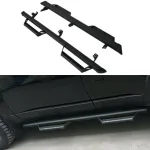 Aluminum Alloy Running Boards Side Steps Compatible with 2024 Toyota Prado LC250 Land Cruiser 250, Black
