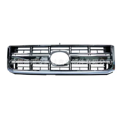 Front Radiator Grille Replacement for Toyota Land Cruiser FJ70 FJ75 Series, Black with Silver Trim, OE 53101-60460 Front Radiator Grille Replacement for Toyota Land Cruiser FJ70 FJ75 Series, Black with Silver Trim, OE 53101-60460