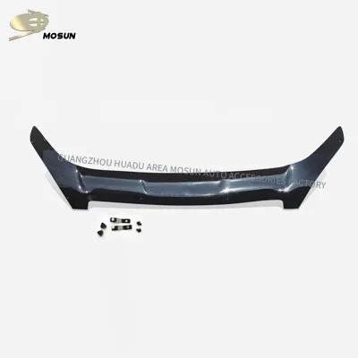 Hood Gravel Guard Bug Deflector for Toyota Land Cruiser Prado FJ120 LC120 2002-2009, Matte/Gloss Black Hood Gravel Guard Bug Deflector for Toyota Land Cruiser Prado FJ120 LC120 2002-2009, Matte/Gloss Black