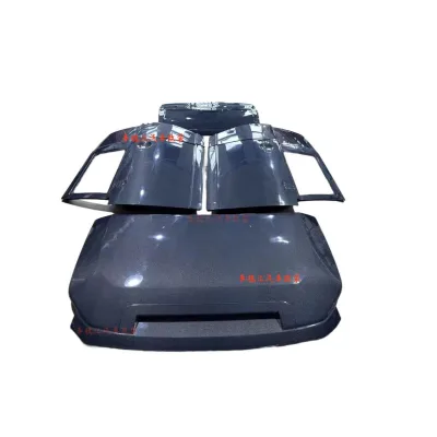 Carbon Fiber Vented Engine Hood Cover Replacement for Toyota FJ Cruiser, Performance Air Intake Bonnet Modification Carbon Fiber Vented Engine Hood Cover Replacement for Toyota FJ Cruiser, Performance Air Intake Bonnet Modification