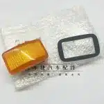 Fender Side Marker Turn Signal Light with Rubber Gasket for Toyota Land Cruiser LC80 4500 FZJ80, Left or Right Side