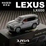 Maxidi 1/64 Lexus LX600 Die-Cast Alloy Off-Road SUV Model, Collectible Miniature Car Ornament