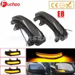 LED Dynamic Side Mirror Turn Signal Light Sequential Smoked Indicator for Toyota Land Cruiser FJ200 2013-2020 & Prado FJ150 2010-2020