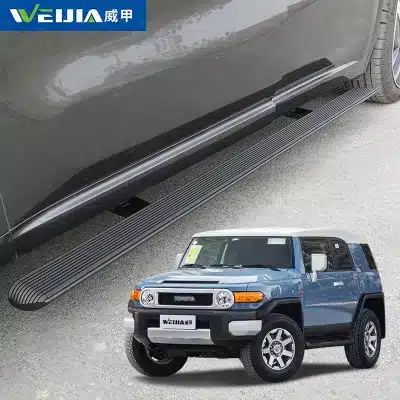 Electric Power Running Boards with LED Lights for 2005-2020 Toyota FJ Cruiser, Aluminum Alloy Retractable Side Steps