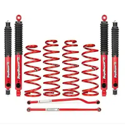 Tuohu 8-Stage Adjustable Performance Shock Absorbers Kit for Toyota Land Cruiser LC80 LC105 1990-2007, Off-Road Suspension Upgrade Tuohu 8-Stage Adjustable Performance Shock Absorbers Kit for Toyota Land Cruiser LC80 LC105 1990-2007, Off-Road Suspension Upgrade