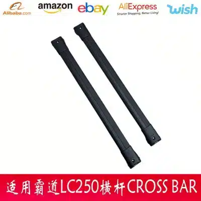 Roof Rack Cross Bars Cargo Carrier for 2024 Toyota Land Cruiser 250 LC250, Aluminum Black Horizontal Bars Roof Rack Cross Bars Cargo Carrier for 2024 Toyota Land Cruiser 250 LC250, Aluminum Black Horizontal Bars