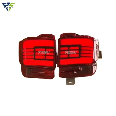 Rear Bumper Brake Light Replacement for Toyota Land Cruiser LC200 LC300 2016-2021, Red Lens LED Tail Lamp Rear Bumper Brake Light Replacement for Toyota Land Cruiser LC200 LC300 2016-2021, Red Lens LED Tail Lamp
