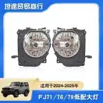 Halogen Headlight Assembly for 2024 Toyota Land Cruiser LC79 LC71 LC78 LC76, Left and Right Side Pair
