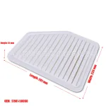 Engine Air Filter for Lexus LX470 1998-2007, Toyota Land Cruiser, Fits OEM 17801-50060 17801-0P020