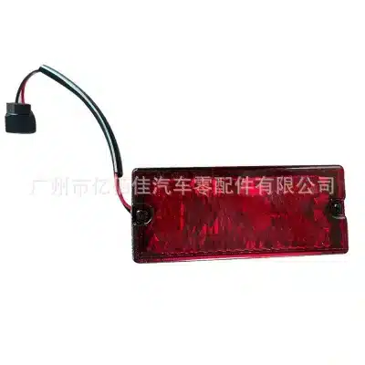 Rear Bumper Tail Light Assembly Red Lens Brake Turn Signal Lamp for Toyota Land Cruiser FJ75 HZJ79 LC76 1997-2007 Rear Bumper Tail Light Assembly Red Lens Brake Turn Signal Lamp for Toyota Land Cruiser FJ75 HZJ79 LC76 1997-2007