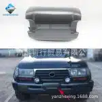 Front Bumper Winch Decorative Cover Trim for Toyota Land Cruiser FZJ80 LC80 4500