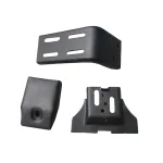 Universal Alloy Steel Roof Rack Gutter Mount Brackets (21-23cm High-Roof) for Toyota LC80, Jeep, Wuling, Changan