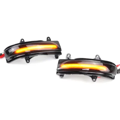 LED Sequential Side Mirror Turn Signal Lights for Toyota Land Cruiser Prado FJ150 & FJ200, Dynamic Flow Amber Indicator LED Sequential Side Mirror Turn Signal Lights for Toyota Land Cruiser Prado FJ150 & FJ200, Dynamic Flow Amber Indicator