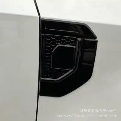 Side Fender Air Vent Decoration Cover Trim for 2024-2026 Toyota Prado LC250, Carbon Fiber Style ABS Garnish, 2PCS Side Fender Air Vent Decoration Cover Trim for 2024-2026 Toyota Prado LC250, Carbon Fiber Style ABS Garnish, 2PCS