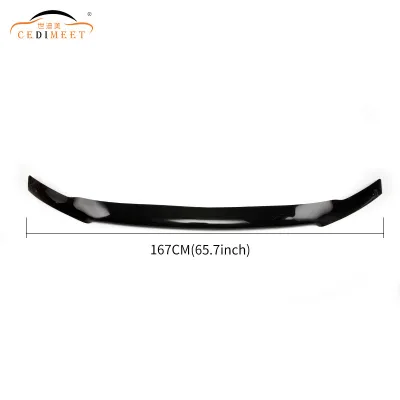 Front Hood Bug Deflector Sand Guard Protector for Toyota Land Cruiser LC200 2008-2015, Black Acrylic