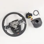 GR Sport Style Steering Wheel Modification for Toyota Land Cruiser LC70 LC76 LC79, PU Leather Replacement