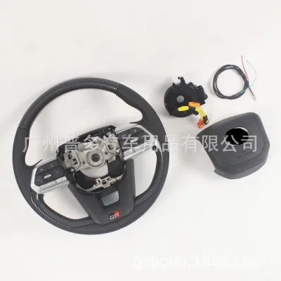 GR Sport Style Steering Wheel Modification for Toyota Land Cruiser LC70 LC76 LC79, PU Leather Replacement GR Sport Style Steering Wheel Modification for Toyota Land Cruiser LC70 LC76 LC79, PU Leather Replacement