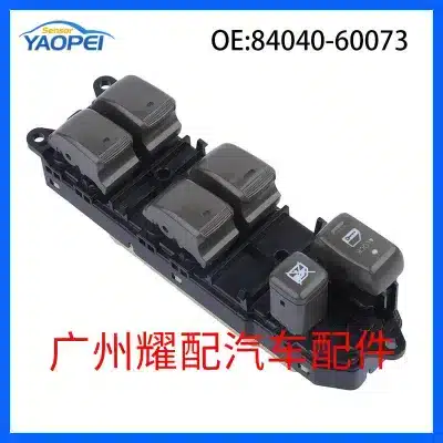 Power Window Master Control Switch Driver Side Replacement for Lexus GX470 2004-2009, OE 84040-60073 Power Window Master Control Switch Driver Side Replacement for Lexus GX470 2004-2009, OE 84040-60073