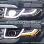 LED Daytime Running Lights for 2007-2021 Toyota FJ Cruiser, Road-Tiger Style Front DRL Assembly Replacement