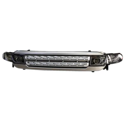 Rear Tail Light Assembly Replacement for Toyota FJ Cruiser, LED Brake Reverse Lamp, Smoke Black