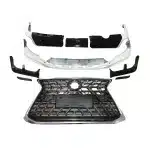 TRD Style Body Kit with Upgraded Front Grille for 2020-2021 Lexus LX570, PP Material