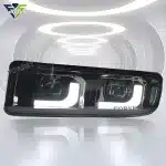 LED Front Fog Light Assembly with DRL Daytime Running Lights for Toyota Prado FJ120 2003-2009 & Lexus GX470