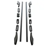 Alloy Roof Rack Luggage Carrier Cross Bar System for Toyota Land Cruiser LC100 FJ4700 FJ100 1998-2007