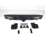 Heavy-Duty Dual-Pivot Rear Off-Road Bumper for Toyota Hilux Vigo, LC79, and RAM Pickups