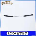 Front Grille Mesh Trim Garnish Accent Decoration for 2022-2024 Toyota Land Cruiser LC300, Gloss Black Finish