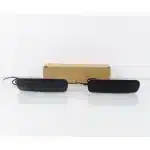 Rear Bumper Reflector LED Tail Lights for 1998-2007 Toyota Land Cruiser LC100 LC4700 & Lexus LX470, Black Housing 3-Function Lamp 12V