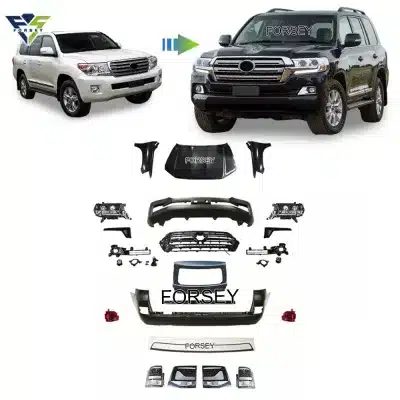Facelift Body Kit Upgrade for 2012-2015 Toyota Land Cruiser LC200 to 2016 Look, Includes Headlights and Tail Lights Facelift Body Kit Upgrade for 2012-2015 Toyota Land Cruiser LC200 to 2016 Look, Includes Headlights and Tail Lights