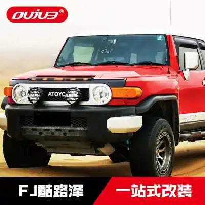 Front Grille LED Amber Marker Lights Kit with Harness for Toyota FJ Cruiser, Gloss Black, 6-Piece Set Front Grille LED Amber Marker Lights Kit with Harness for Toyota FJ Cruiser, Gloss Black, 6-Piece Set