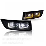 3-in-1 LED Daytime Running Lights with Amber Turn Signal & Fog Lamp for 1998-2009 Lexus GX470
