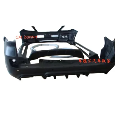 WALD Style Wide Body Kit Front and Rear Bumper Covers for 2009-2012 Lexus LX570, FRP Material WALD Style Wide Body Kit Front and Rear Bumper Covers for 2009-2012 Lexus LX570, FRP Material