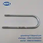 Rear Leaf Spring U-Bolt 90117-14073 for Toyota Land Cruiser Pickup HZJ79, High Tensile Steel
