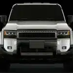 LED Headlight Assembly for 2024 Toyota Land Cruiser Prado FJ250 LC250 series, Clear Lens Off-Road Replacement
