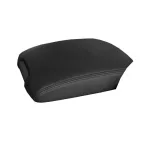 Center Console Armrest Box Cover Microfiber Leather Interior Protector for Toyota Land Cruiser LC100 L200